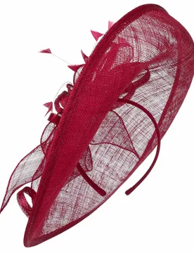 Covaja Sinamay Fascinator by - red - Damen - Size: One Size - Seeberger - FashionsVida