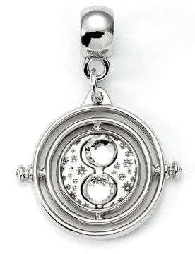 Charm - Zeitumkehrer Slider Charm - silberfarben - Lizenzierter Fanartikel - Unisex - unisex