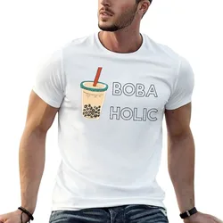 BOBA-HOLIC T-Shirt Summer Holiday Casual Tee