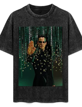 Neo, The Matrix, Matrix Quotes T-Shirt Casual Breathable Short Sleeve Top - Aliexpress - FashionsVida