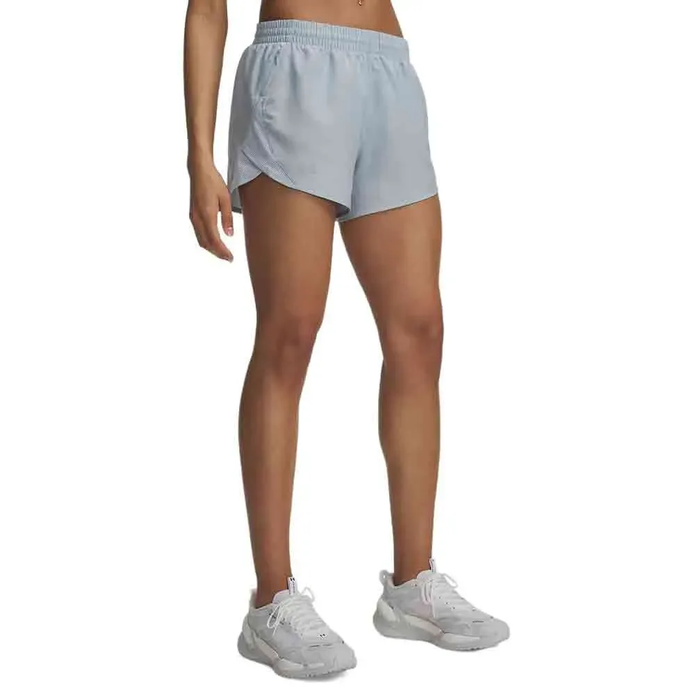 Pantaloni Corti Fly By 3´´ Blue / Reflective M - Under armour - FashionsVida