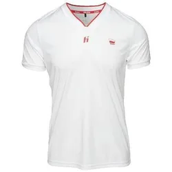 T-Shirts & Poloshirts T-Shirt À Col V Blanc Sport Eu M;Eu L Male