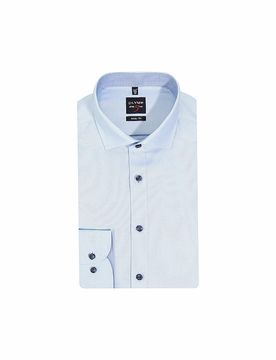 Camisa Body Fit azul claro 42