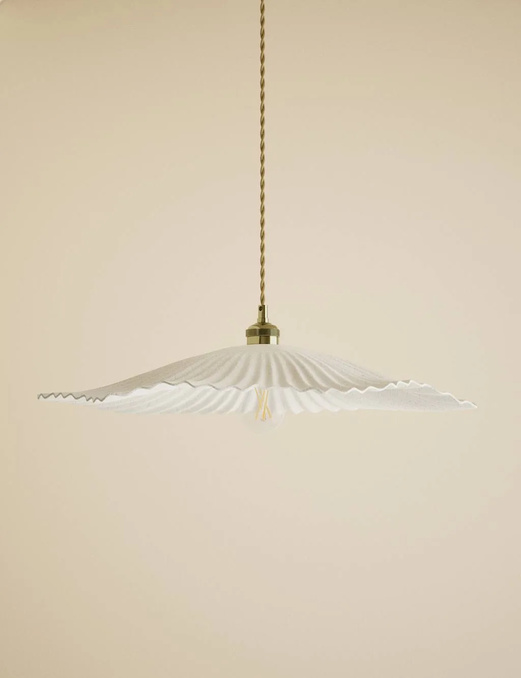 Papier Mache Stingray Effect Easy Fit Light White - M&S - FashionsVida