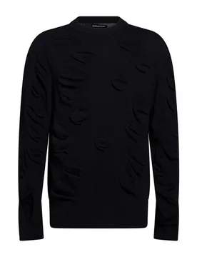 Pullover Hombre Negro L Hombre - Jordanluca - FashionsVida