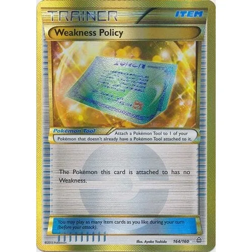 Pokemon XY Primal Clash 164/160 Weakness Policy (Secret Rare) - Pokémon - FashionsVida