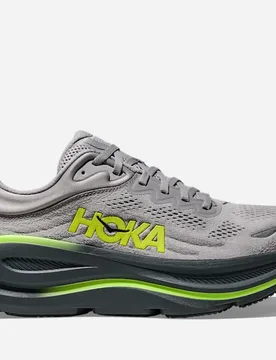 Men's Bondi 9 Road Running Shoes in Stardust/Outer Orbit, Size 10 - HOKA - FashionsVida