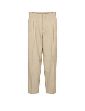 Pantaloni business MMLEYSA beige 36 - Mos mosh - FashionsVida