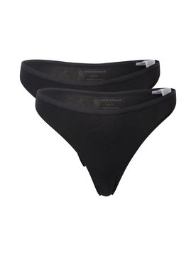 SCHIESSER Tanga negro