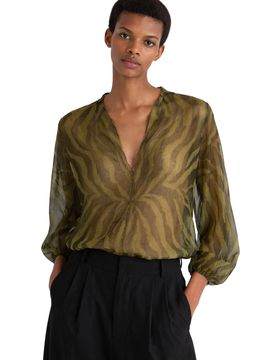 BLUSA Donna Akep ANIMALIER