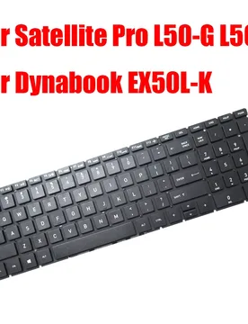 For Dynabook EX50L-K For Satellite Pro L50-G L50-J English US Laptop Keyboard Black Without Frame - Aliexpress - FashionsVida