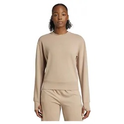 Sweat-shirt Designed For Training Warm-up Crewneck Chalky Brown XS