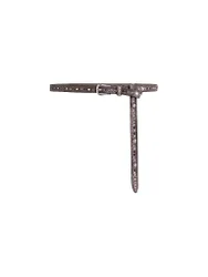Cinturón de cuero marrón claro 90