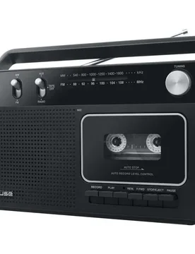 Radio Cassette M-152 Rc Black One Size unisex - Muse - FashionsVida