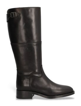 Para mujer. 534908 Botas de piel Couture (36), 1 a 3cm, Cremallera, Casual