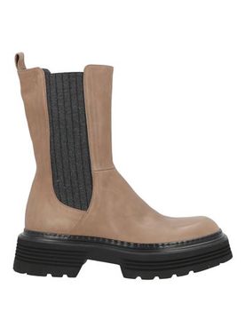 Botines de caña alta Mujer Caqui 36,36.5 Mujer