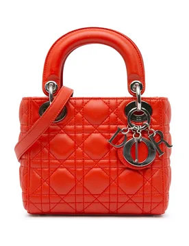 Mini Lambskin Cannage Lady Dior - Dior - FashionsVida