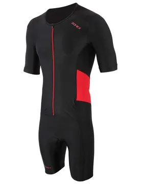 Trisuit A Maniche Corte Activate Black / Red 2XL