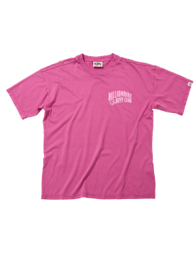 Washed Arch Logo T-Shirt - Pink