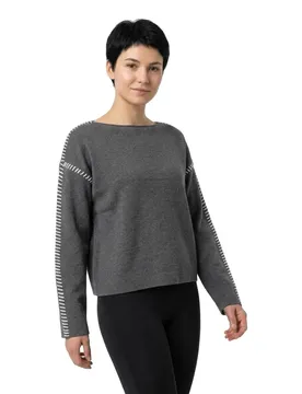 Pull Stitcha Medium Grey Melange / Birch Stitches L
