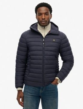 Para hombre. M5012339A Chaqueta acolchada Hooded Fuji Lite (L), Casual, Poliamida