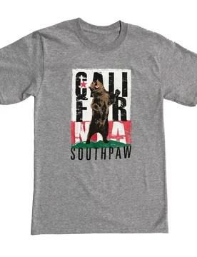Funny State Flag California Bear T Shirt. New 100% Cotton Short Sleeve O-Neck Casual T-shirts Loose Top Size S-3XL - Aliexpress - FashionsVida
