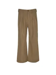 Hose DOUBLE PLEATED CLUB PANTS camel 32 herren