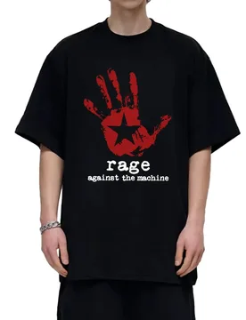 New in Rage Against The Machine Theme Printed short sleeve T-shirts Men Women vintage Oversized T shirt Unisex 100% Cotton Tops - Aliexpress - FashionsVida