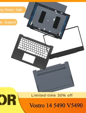 New For Dell Vostro 14 5490 V5490 Laptop Shell Hinges/LCD Screen Top Case/Back Cover/Front Bezel/Bottom Case - Aliexpress - FashionsVida
