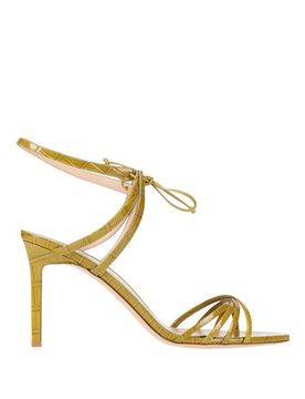 Sandalias Mujer Mostaza 36,37,38,39 Mujer
