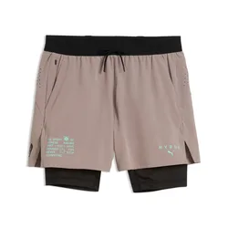 In1 Shorts Pwrmode - Marron - male - Size: XL