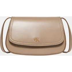 Bolso casual CK con cierre de solapa