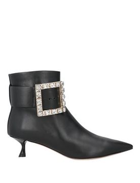 Botines de caña alta Mujer Negro 34,34.5 Mujer
