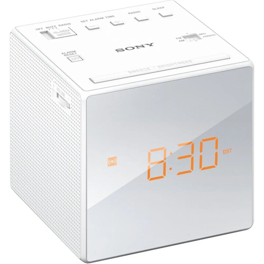 Radio despertador ICF-C1W - Sony - FashionsVida