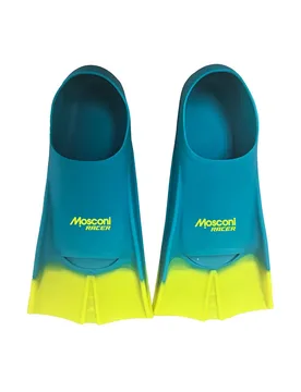 Racer V2 Swimming Fins Cobalt Blue / Neon Yellow EU 38-41 unisex - Mosconi - FashionsVida