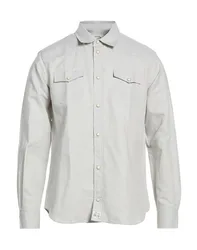 MAISON KITSUNÉ Hemd Herren Hellgrau M,S,XL,XS Herren