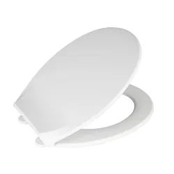 Premium WC-Sitz Mod. Kos Weiß, recycelbarer Thermoplast, mit Absenkautomatik
