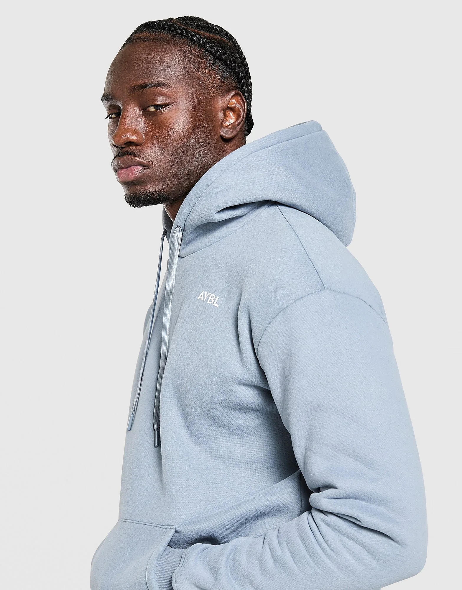 Essential Hoodie - Herren, Blau - male - Size: L - AYBL - FashionsVida