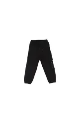 Bambino pantalone 26edk58807 nero pantalone con tascone in felpa nero