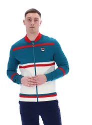 Deep Lagoon Stefan Archive Cut And Sew Track Top - XS