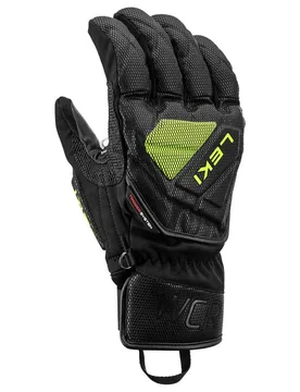 Gants Wcr C-tech 3d Black / Ice Lemon 9 - Leki Alpino - FashionsVida