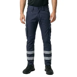 Pantalon De Travail Frontline 17879 Big Thigh Pockets Dark Navy 64
