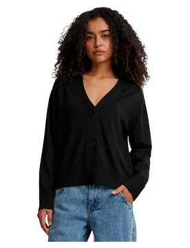Cardigan Knitted Black XS