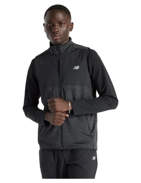 Heat Grid Vest Black 001 M Men - New Balance - FashionsVida