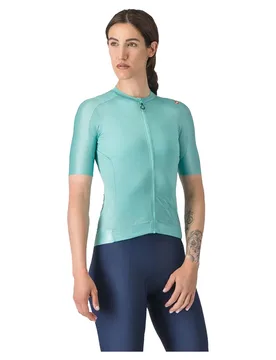 Maglia A Maniche Corte Espresso Pool Blue - Castelli - FashionsVida