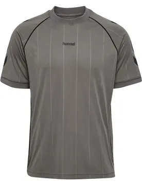 T-shirt à Manches Courtes Pitch Charcoal Grey 2XL - Hummel - FashionsVida