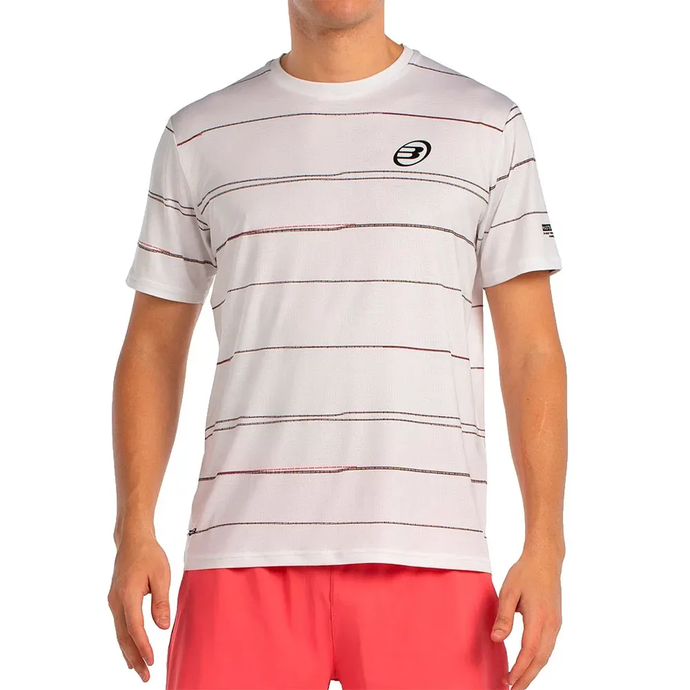 Moana Short Sleeve T-shirt White L - Bullpadel - FashionsVida
