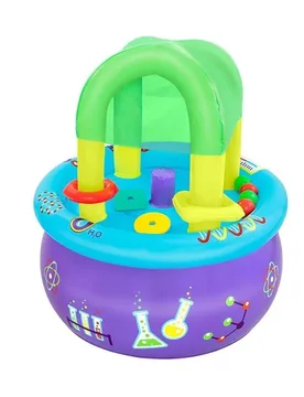 Inflatable Learning Table Multicolor 76 x 76 x 88 cm unisex - Bestway - FashionsVida