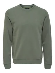 Sweatshirt - ONSCERES CREW NECK NOOS - S bis XXL - für Männer - Größe S - grün - Männer - male
