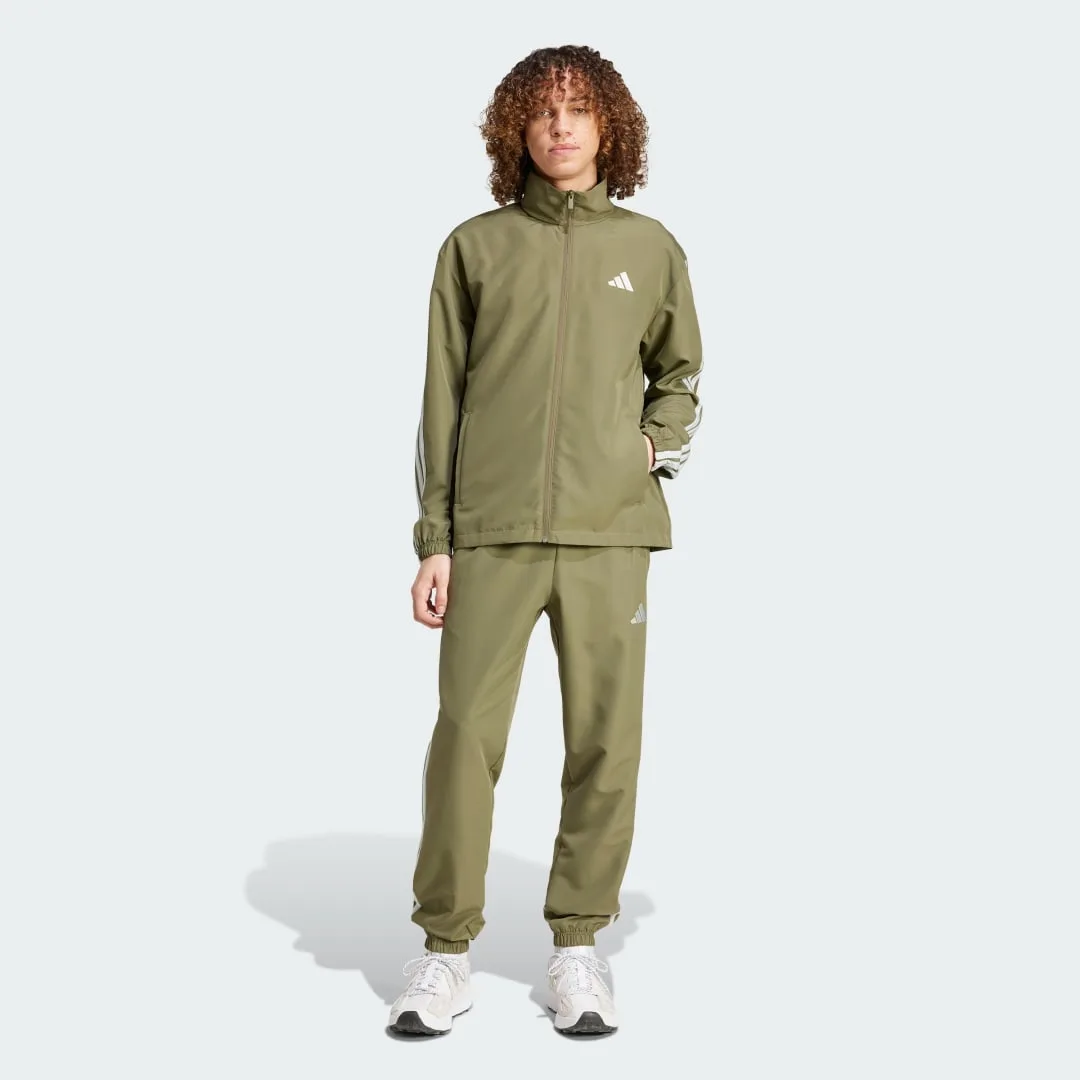 TUTA 3 STRIPES WOVEN M Olive Strata - Adidas - FashionsVida